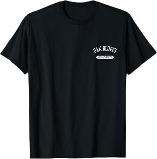 Oak Bluffs Small Classic Style Oak Bluffs Massachusetts MA T-Shirt