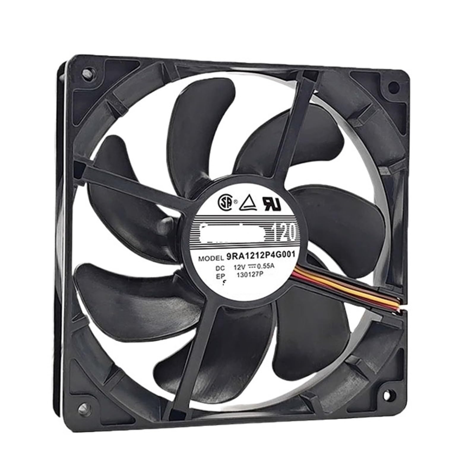 YMUGUEGH 9RA1212P4G001 12025 12V 0.55A DC Cooling Fan