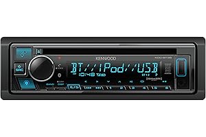 KDC-BT35 CD Car Stereo with Bluetooth, Front USB, AUX, Amazon Alexa, SiriusXM Radio Ready