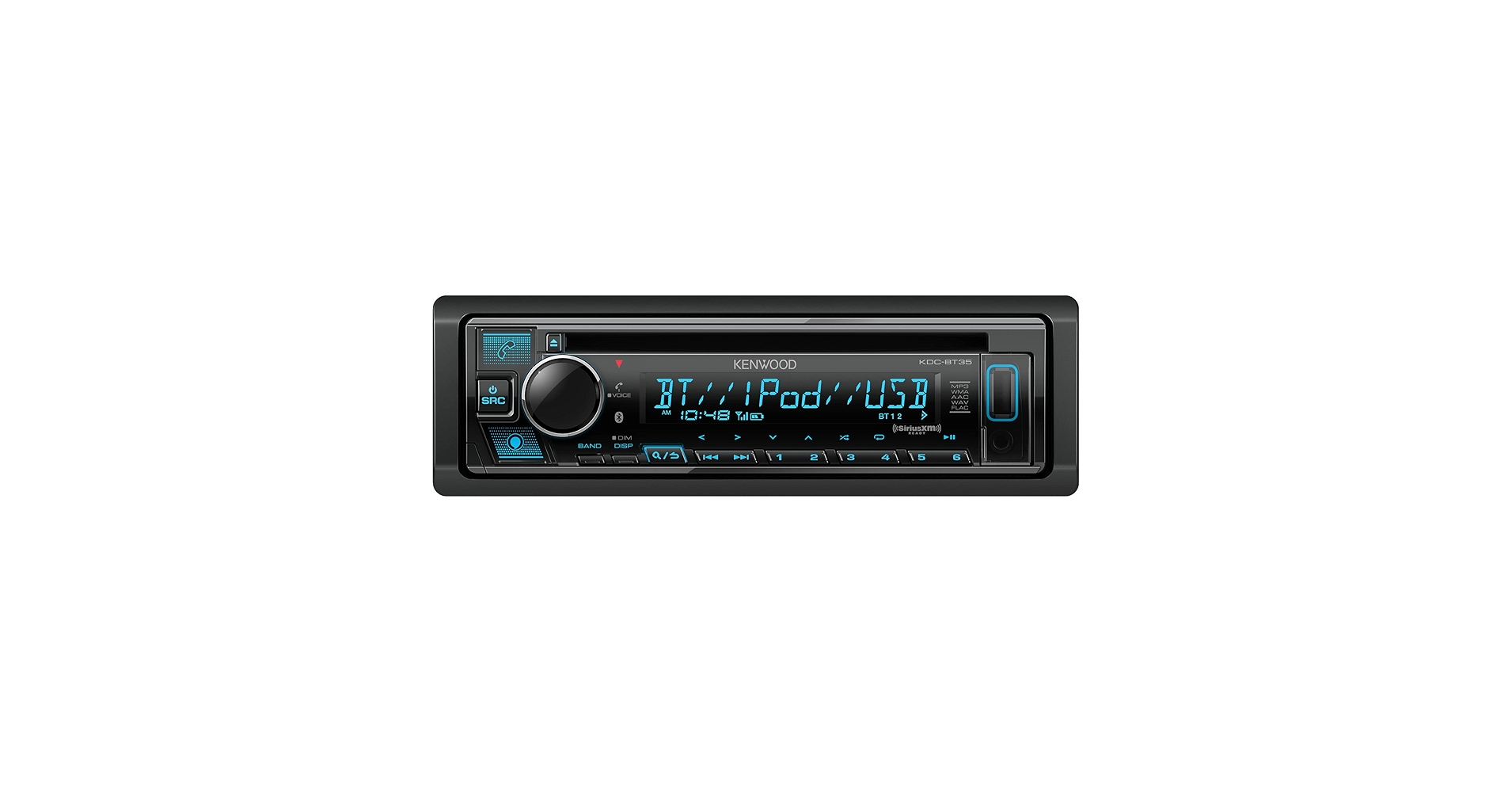 KENWOOD CDステレオ Kenwood KDC-358U CD receiver at Crutchfield