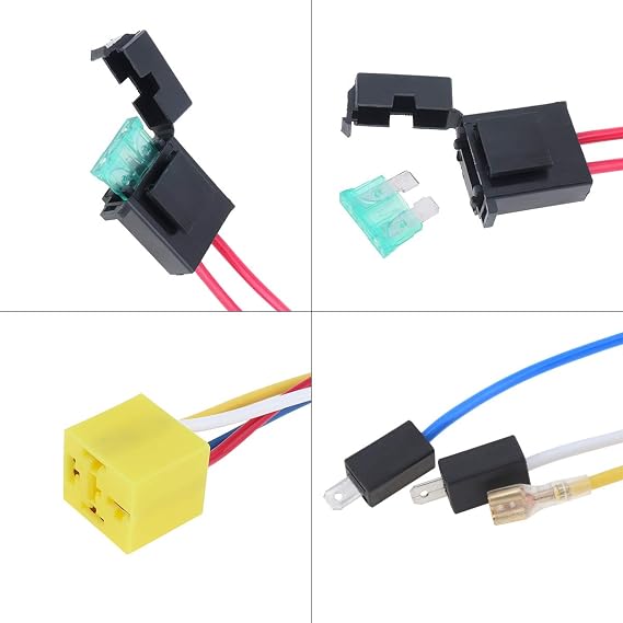 12V Air Compressor + Air Hose + Wires and Relay for Air Horn Car/Truck/Vehicle