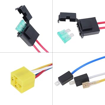 12V Air Compressor + Air Hose + Wires and Relay for Air Horn Car/Truck/Vehicle