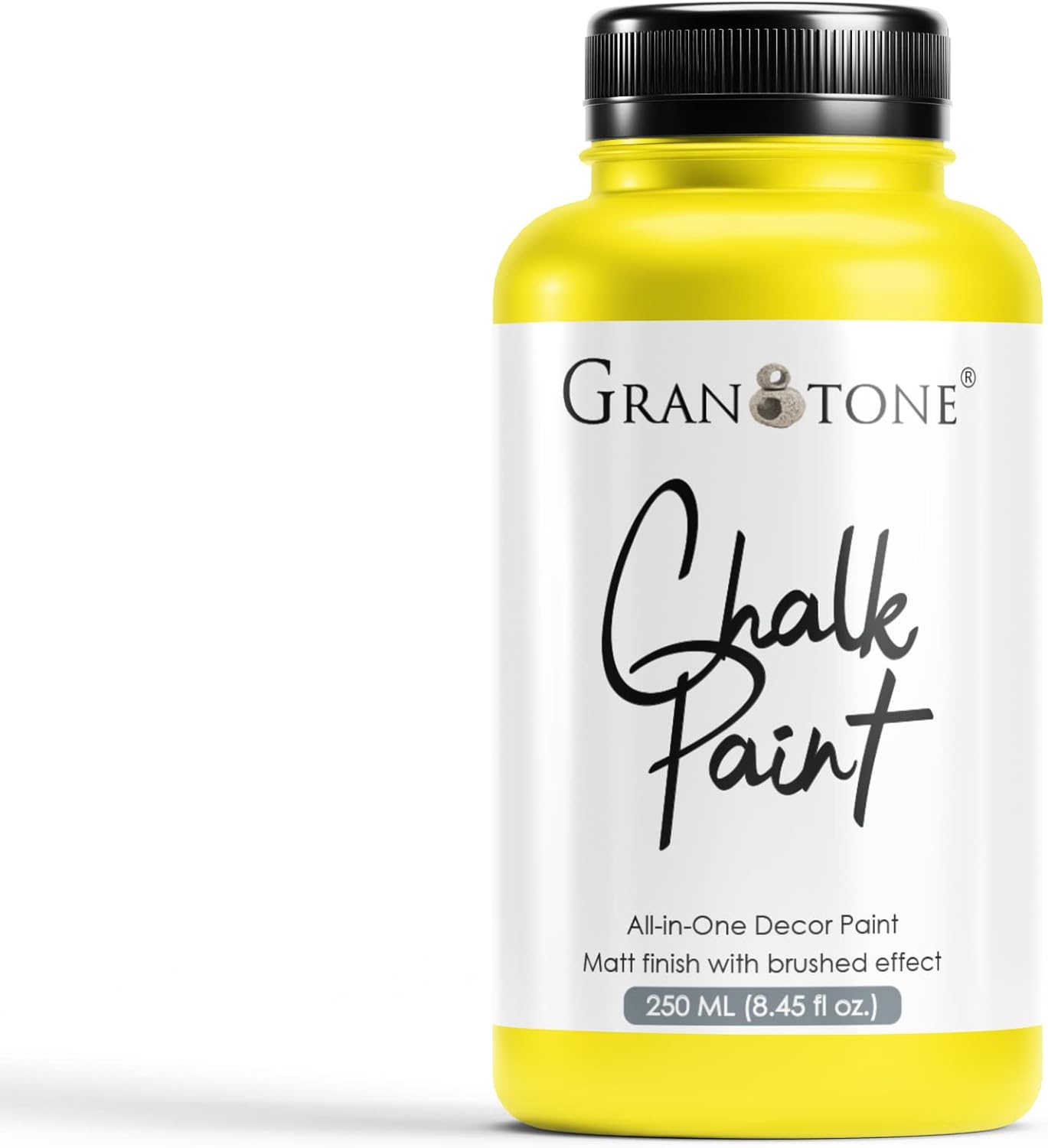 GRANOTONE Chalk Paint Multipack 250 ML Set of 5 | Eco Friendly Matt Finish Acrylic Paint for Furniture Home Décor DIY Wood Metal Fabric