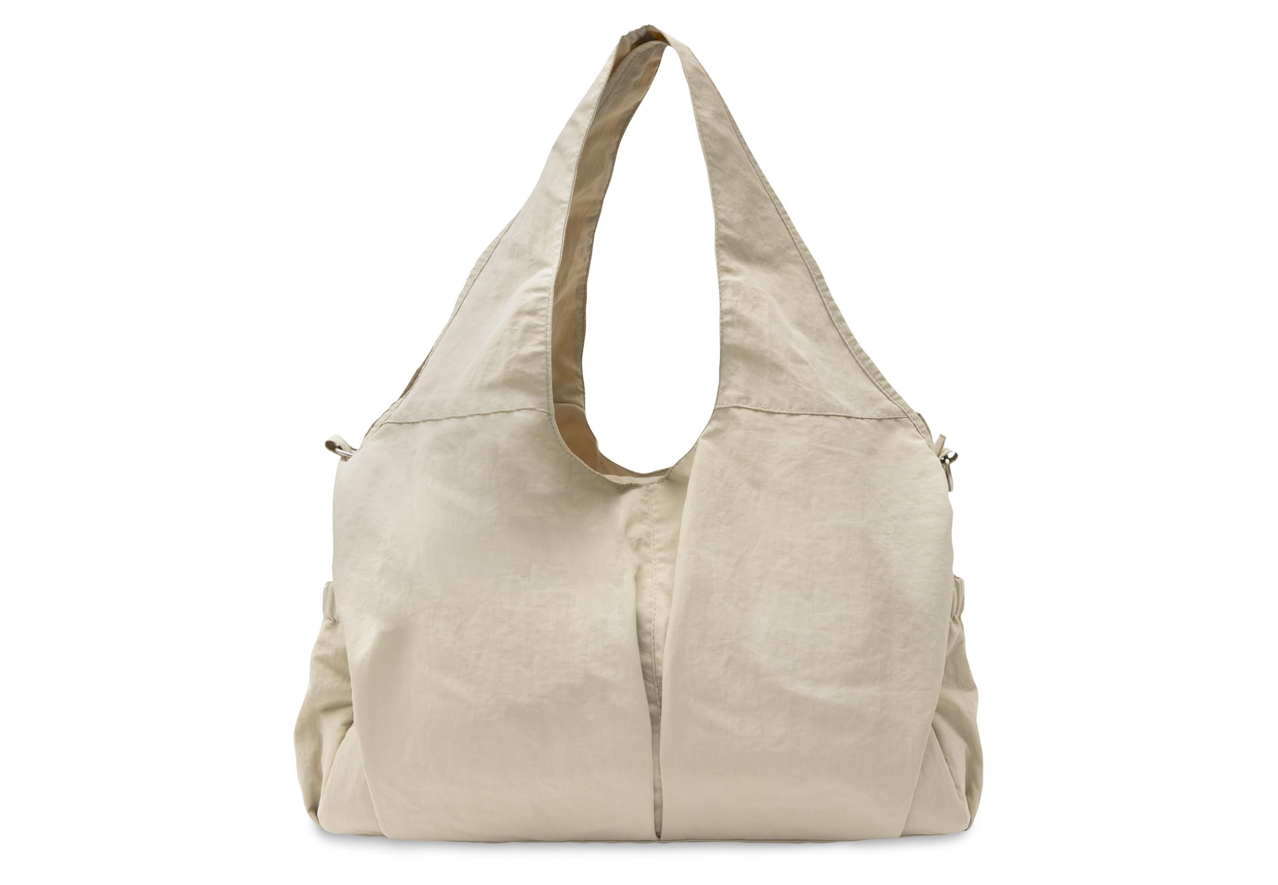Jollein Wickeltasche Urban – Warm Sand – Moderne Wickeltasche – Wasserabweisend & Pflegeleicht – Mit Schultergurt & Wickelunterlage – 40x20x25cm