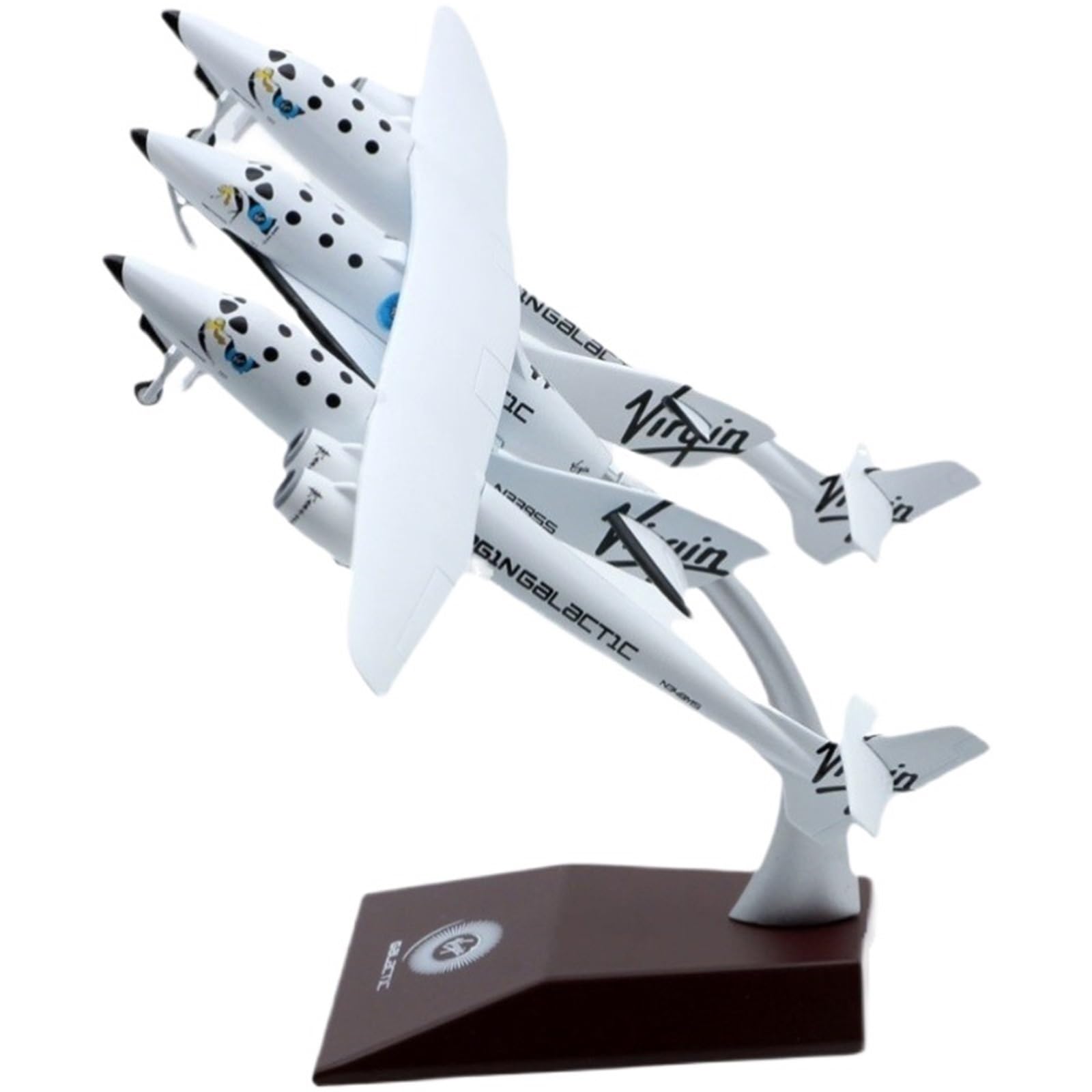 Model redukcyjny samolotu 19CM 1/200 Skala Bardzo Szczegółowy Model Samolotu Pasażerskiego Dla Statku Kosmicznego Virgin Galactic N348MS Model Samolotu Model lotniczy Replika samolotu