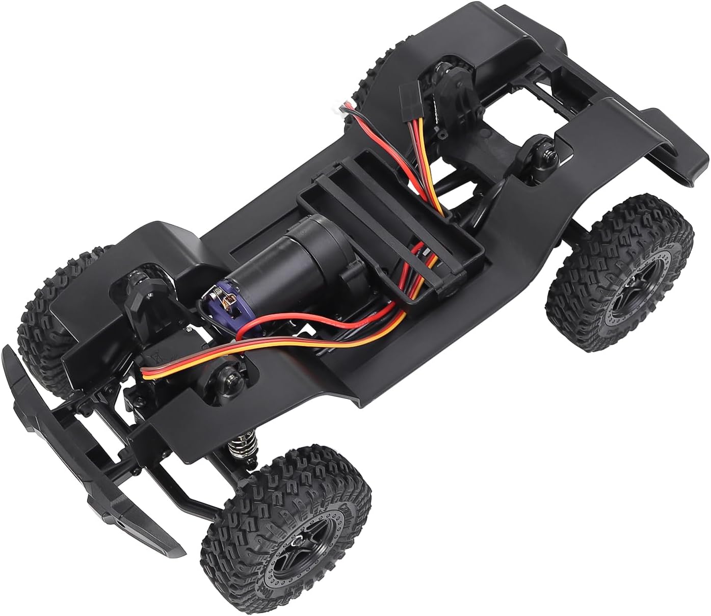 TRX4M 155mm 6.1" Wheelbase Assembly Frame Chassis Front Rear Axle Gearbox for 1/18 AX-8560 RC Crawler TRX4-M Bronco Defender