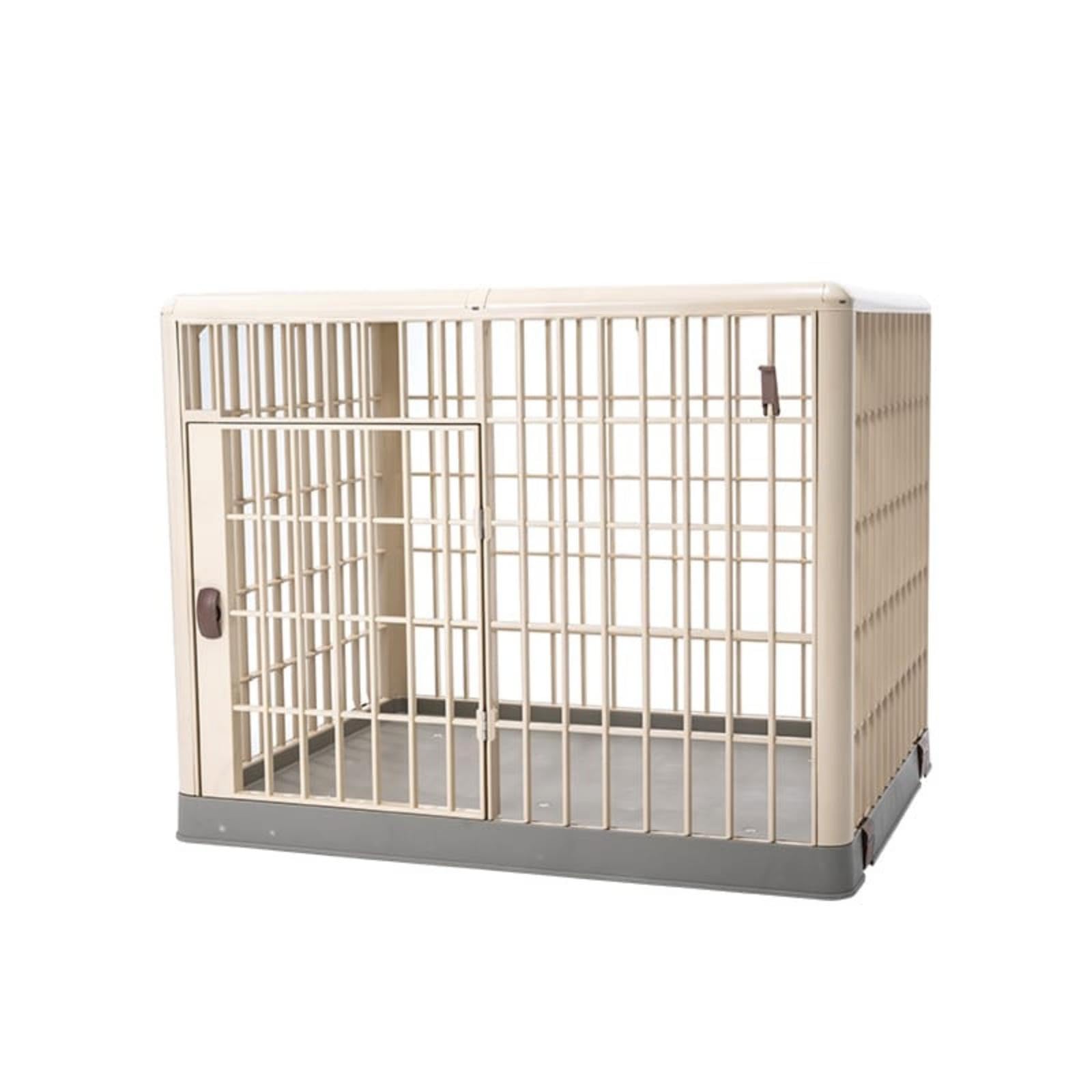 cature Care by Nature Dog Kennel Large,Home Small Pet Dog Kennel Movable Universal Wheel Dog Crate Resin Latch Portable Installation Plastic Dog Kennel With Skylight,Small And Medium Pets 96*66*74Cm (B0CNGNMDY5) Amazon Price History, Amazon Price Tracker