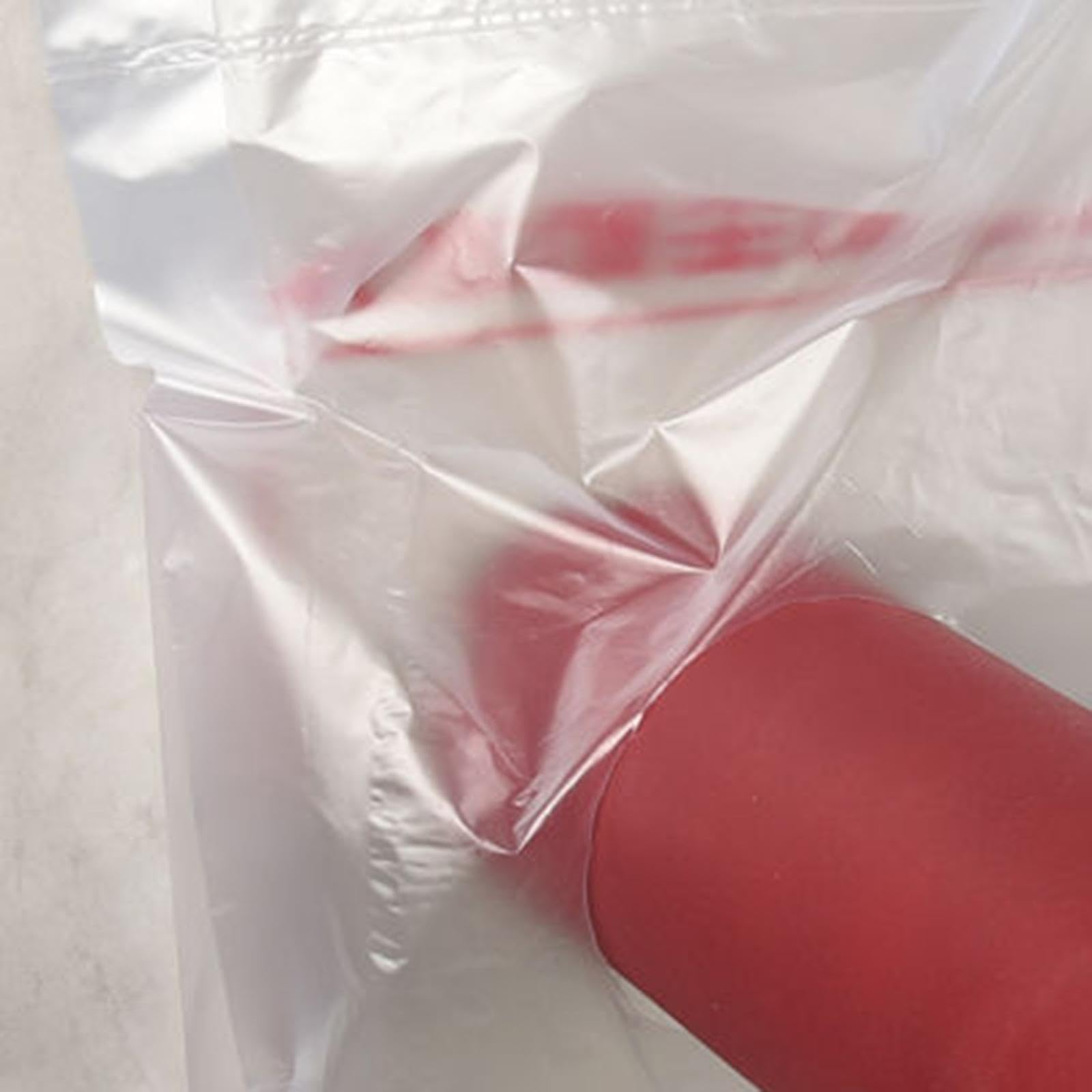 50 Stück Bohrstaubschutz Bohrstaubbeutel Staubfang Vorrichtung Staubsammler Ersatzbeutel Dick Aus PP für Trockenbau Fensterinstallation Zementwandboh, 200 Stück