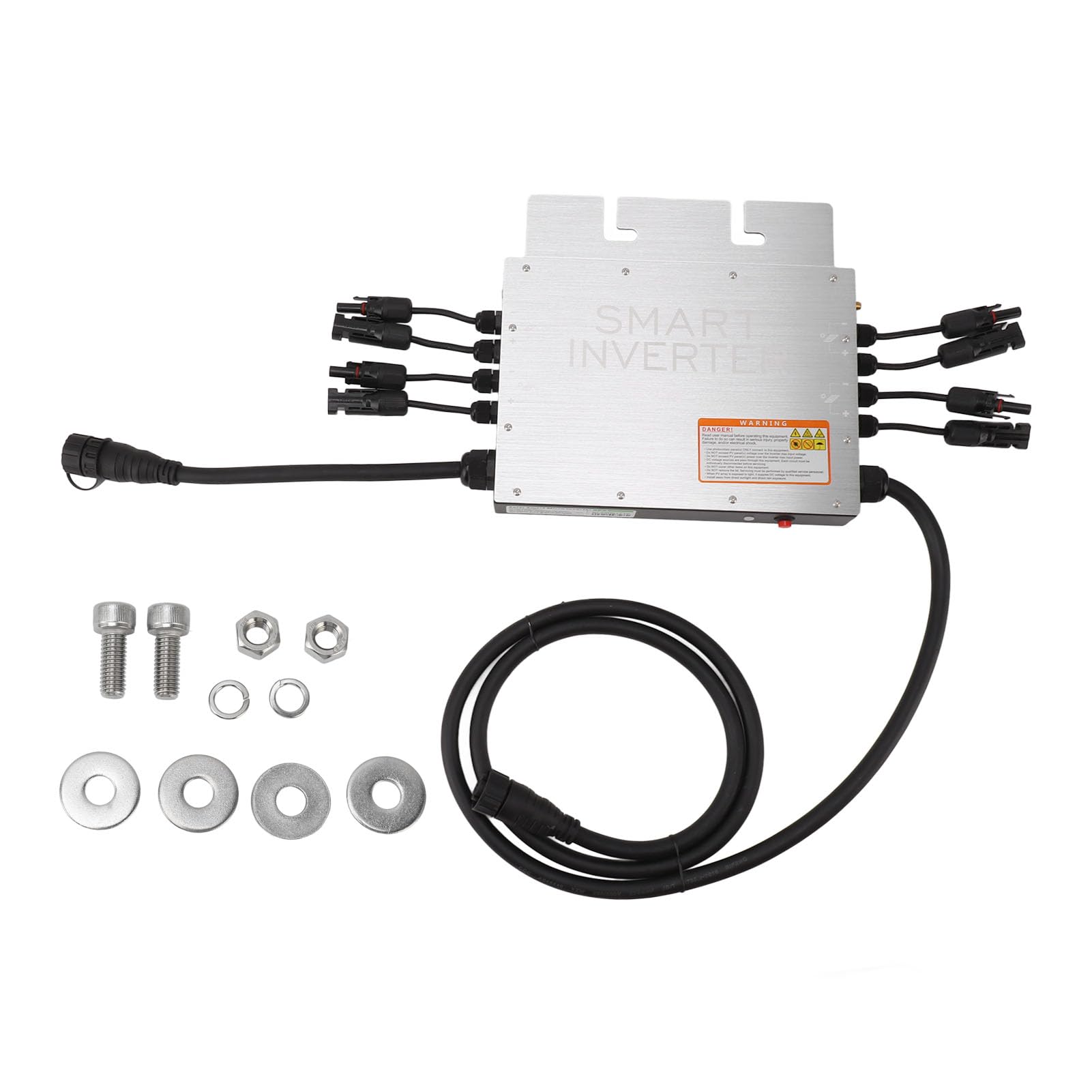 Fdit Inverter Solare Collega Rete Onda SG1400W Protezione Tensione AC120 Monitoraggio Protezione Temperatura AC230V per Sistemi Solari Domestici