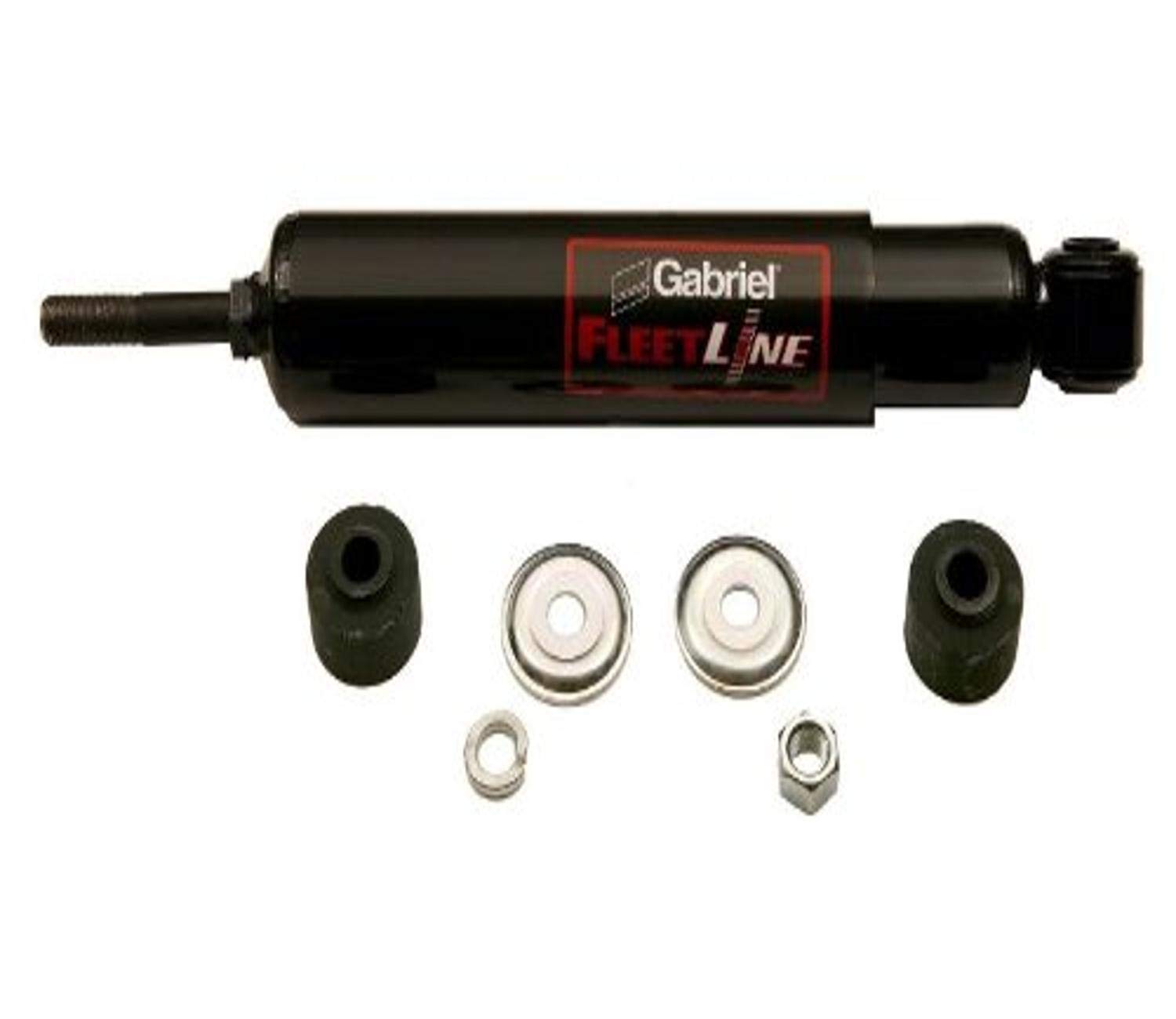 Gabriel 83134 FleetLine HD Truck Rear Shocks Fits 05-21 Freightliner M2, 02-10 Freightliner M2 100, 02-23 M2 106, 03-23 M2 112; OEM# 16-16442-000, 16-18709-000, 16-18710-000