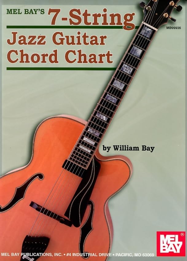 7-String Jazz Guitar Chord Chart Paperback – January 8, 2003