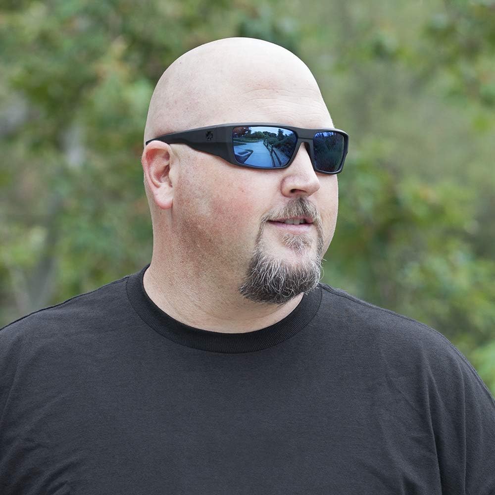 Spy Optic Dirk Sunglasses - Balck/Hawaii - Happy Gray Green Polar - Image 8