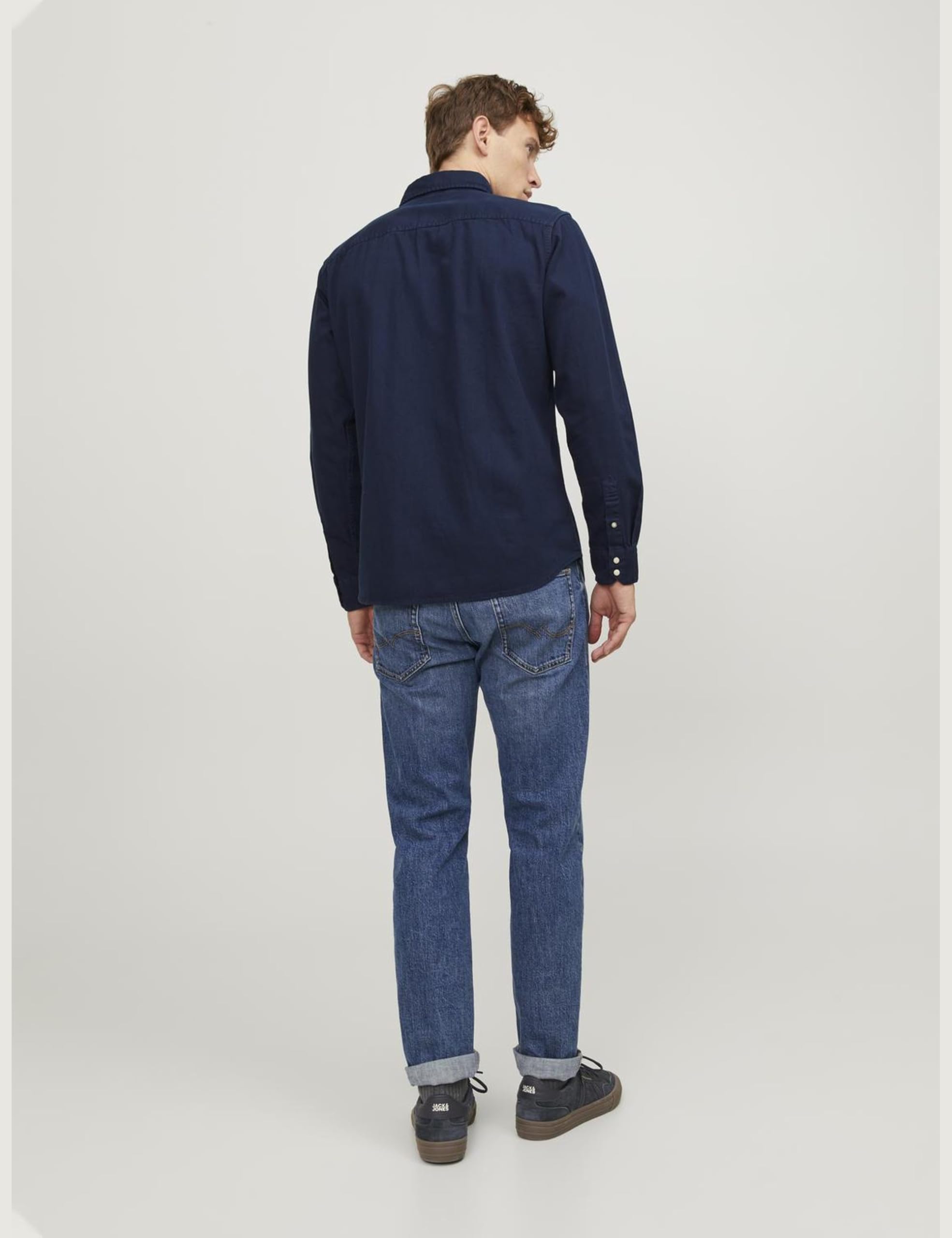 Jack & Jones Jjesheridan Shirt L/S Noos Camisa Hombre (Pack de 1)