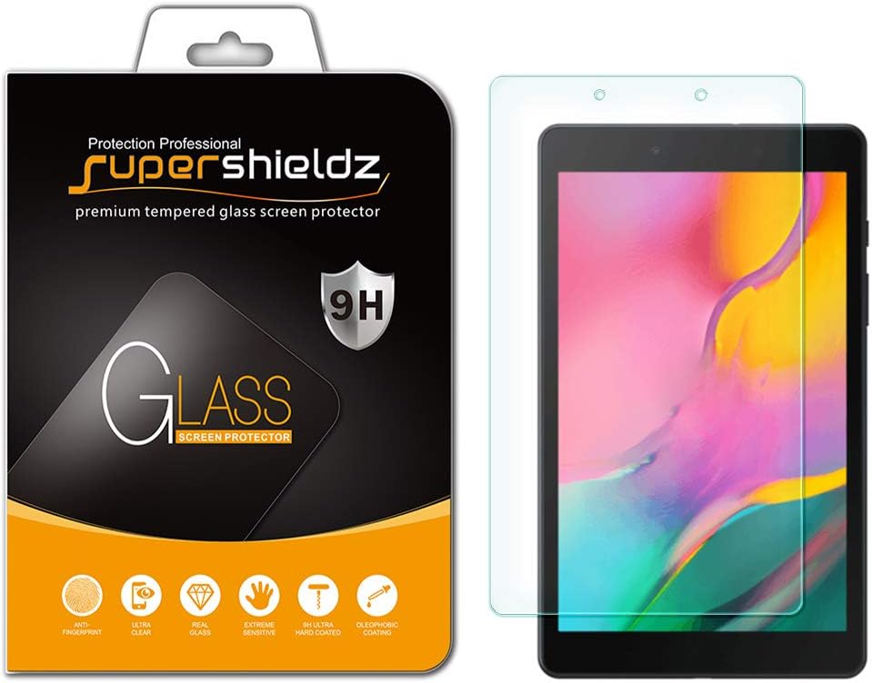 Supershieldz Designed for Samsung Galaxy Tab A 8.0 (2019) (SM-T290 Model only) Tempered Glass Screen Protector, Anti Scratch, Bubble Free