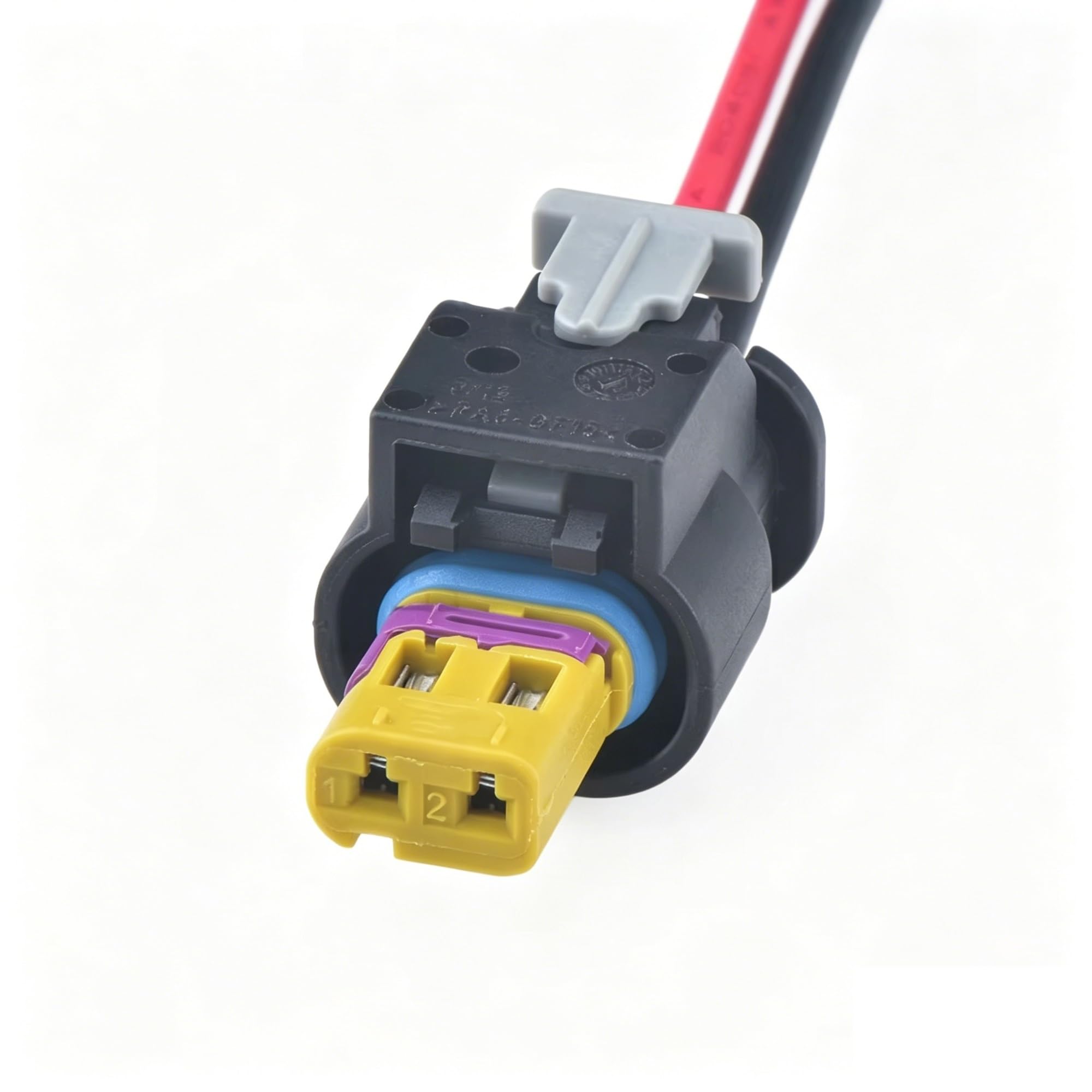 Enchufe sensor de coche de 2 pines para reparar fallos de encendido en VW 4F0973702A 4