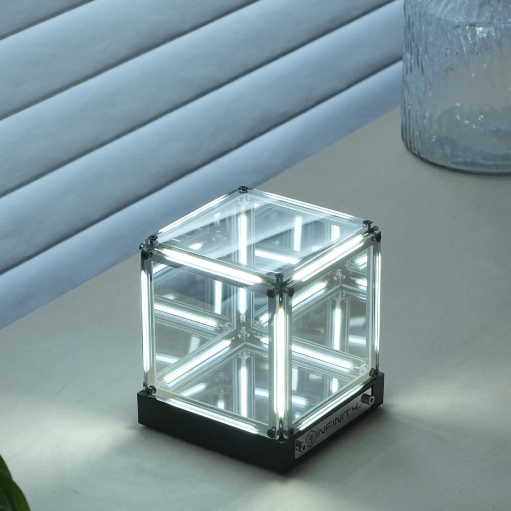 Elektronisches Spiel-Desktop-Atmosphärenlicht Elektronisches Spiel-Atmosphärenlicht 4-Dimensionaler Raum-Hypercube Create Desktop-Nachtlicht Spielzubehör