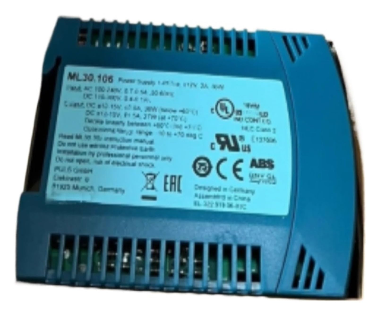 Alimentation à découpage ML30.106 pour résoudre les baisses de tension