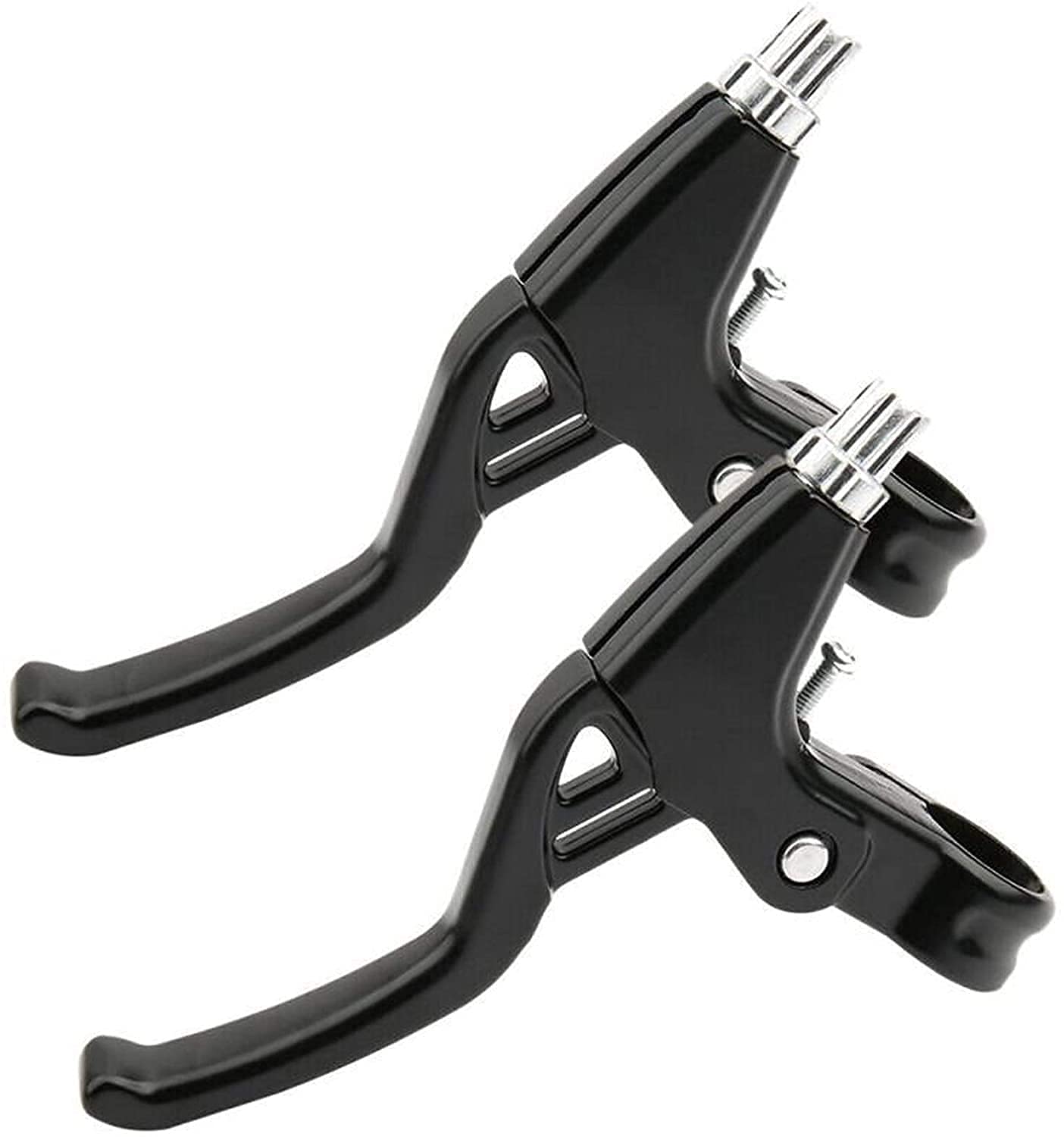 Impugnatura per manubrio della bicicletta in lega leggera da 2 pezzi Impugnatura per manubrio della bicicletta MTB Leva del freno della bicicletta Leve del freno della bicicletta (Color : 4) (1 )