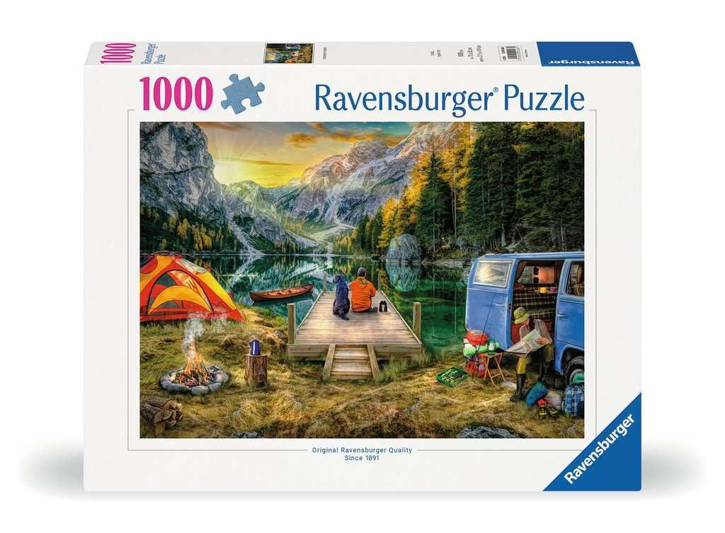 Ravensburger 1000p Puzzle Kamp, Yapboz