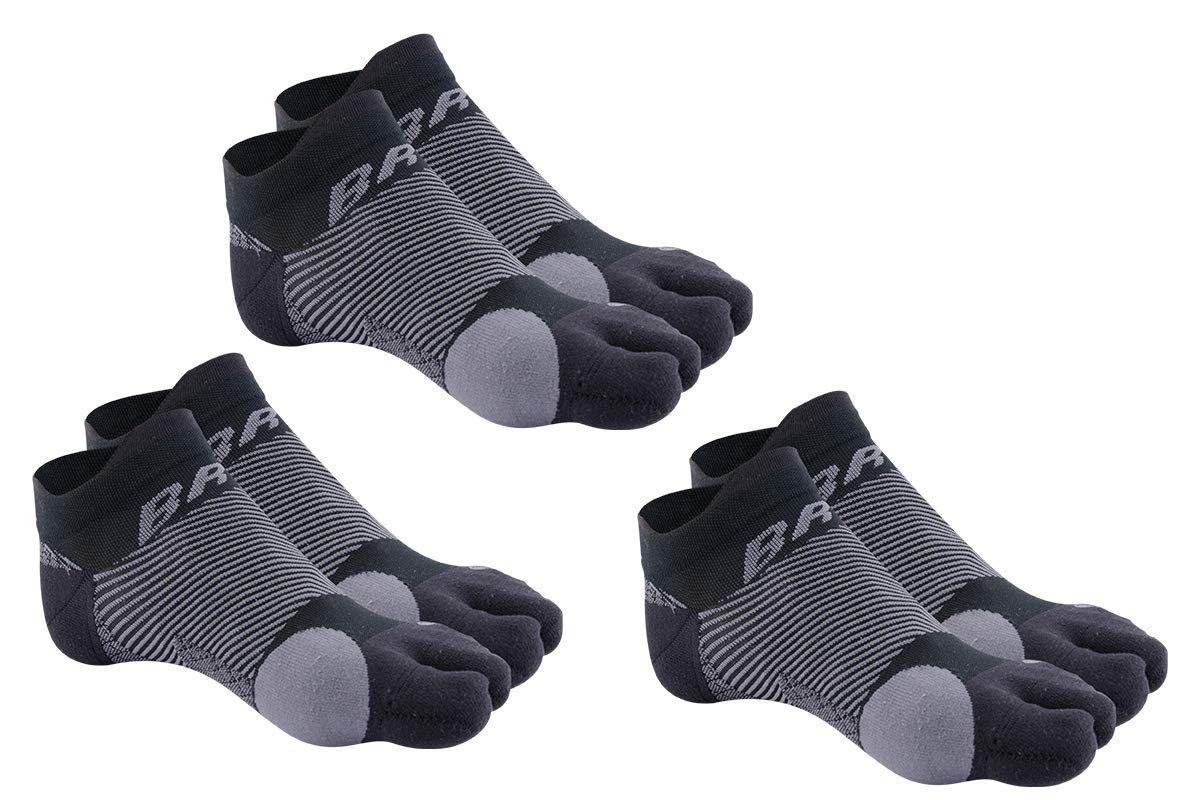 Amazon.com: OrthoSleeve BR4 Bunion Relief Socks Split-Toe Design ...