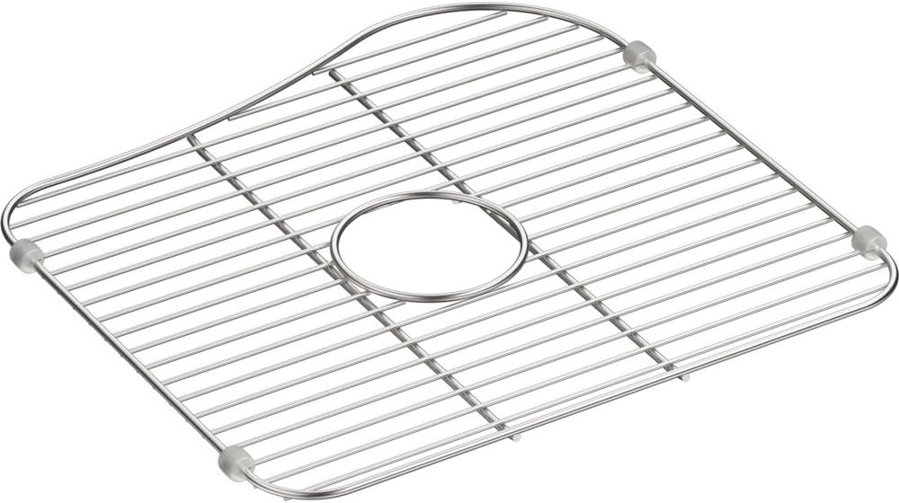Kohler K-5103-ST Staccato 16-5/8 x 15-7/8" Large Sink Rack for K-3361-NA Kitchen Sink, Stainless Steel