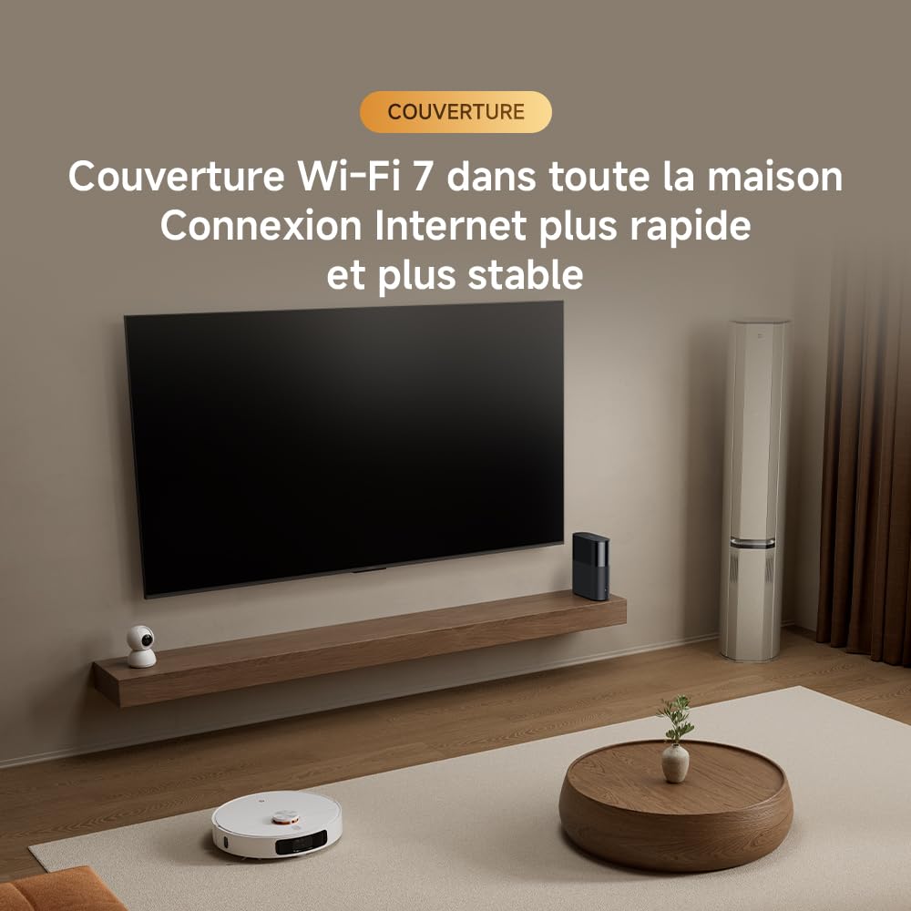 Routeur WiFi7 BE3600 - Port 2.5G, Mesh WiFi, BLE, Connexion Multi-Dispositifs