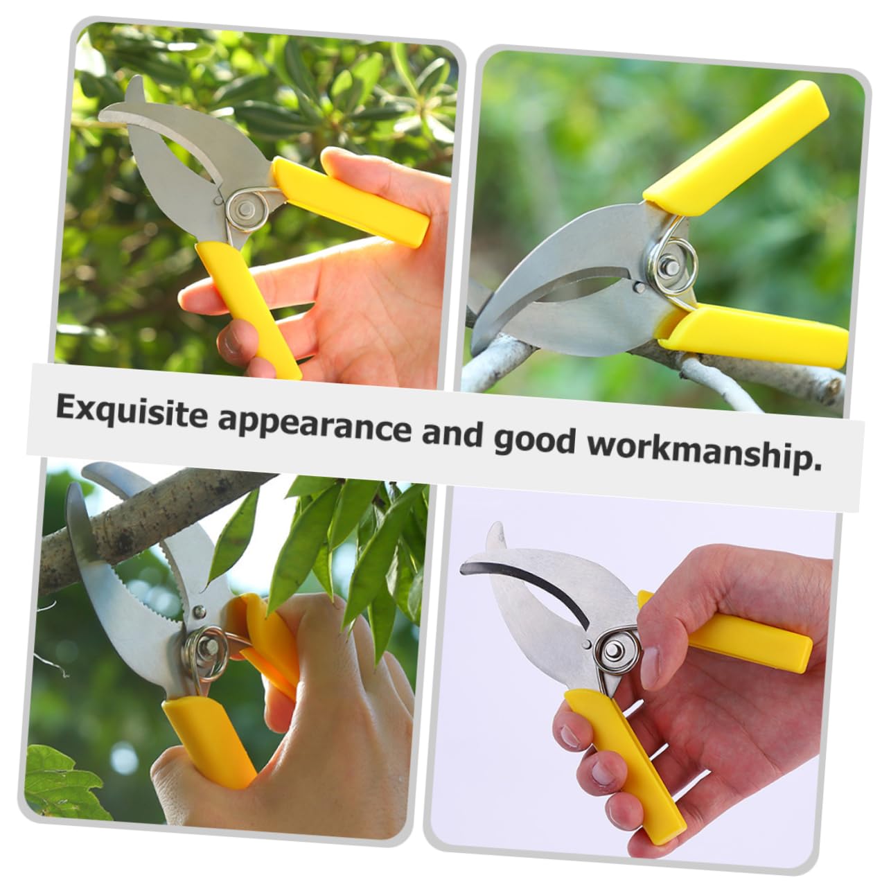 TOYANDONA 3 Ensembles Cisailles À Ceinturer Taille Outil De Jardinage À Main Outil À Main De Plantation Outils À Main Du Jardin Sécateurs À Main De Jardin Plastique 2 Pièces * 3