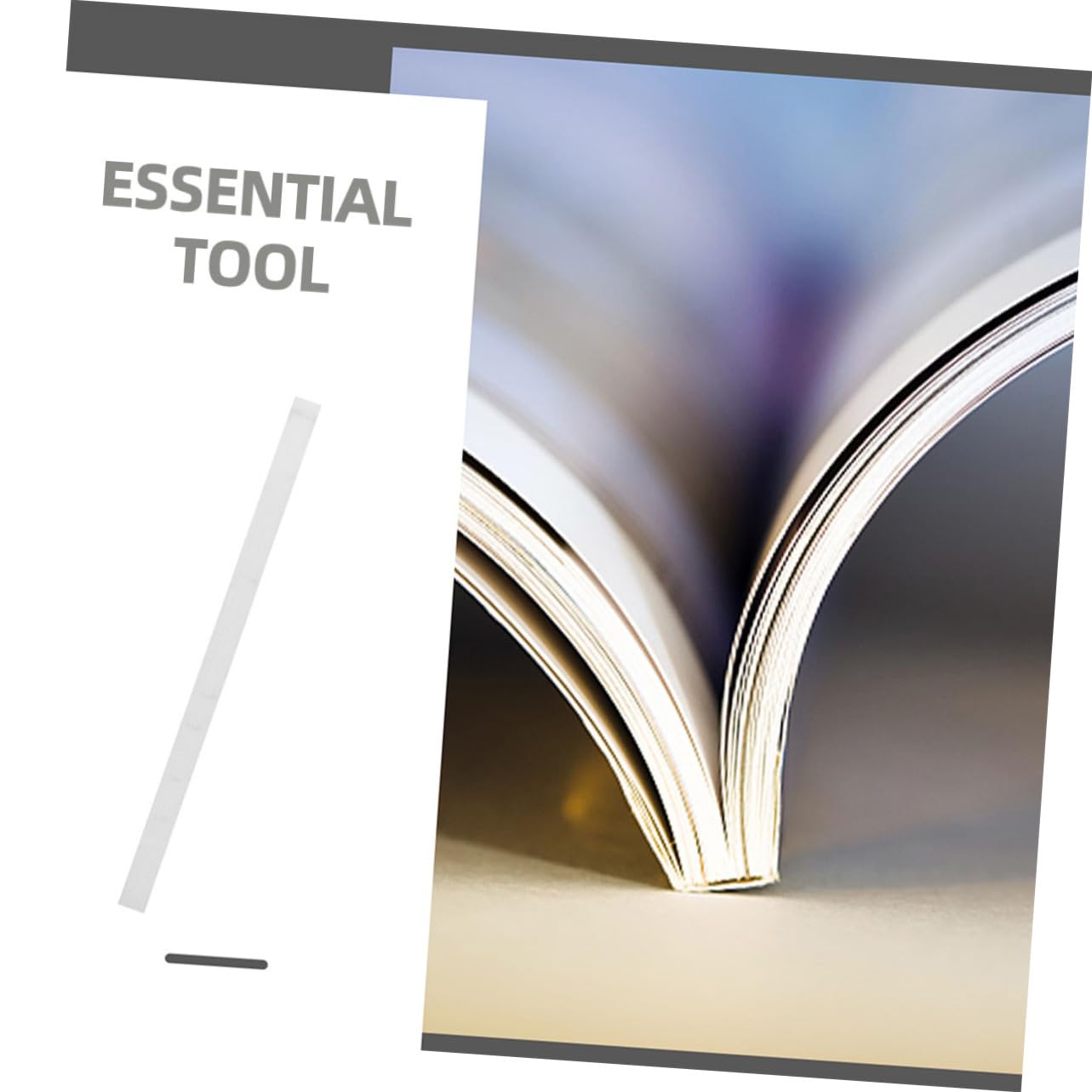 FUNOMOCYA 4sets Craft Tape for Scrapbooking Multi-use Book Binding Glue Strips Strong Hold Easy Application Office Supply Essentials 10pcs*4