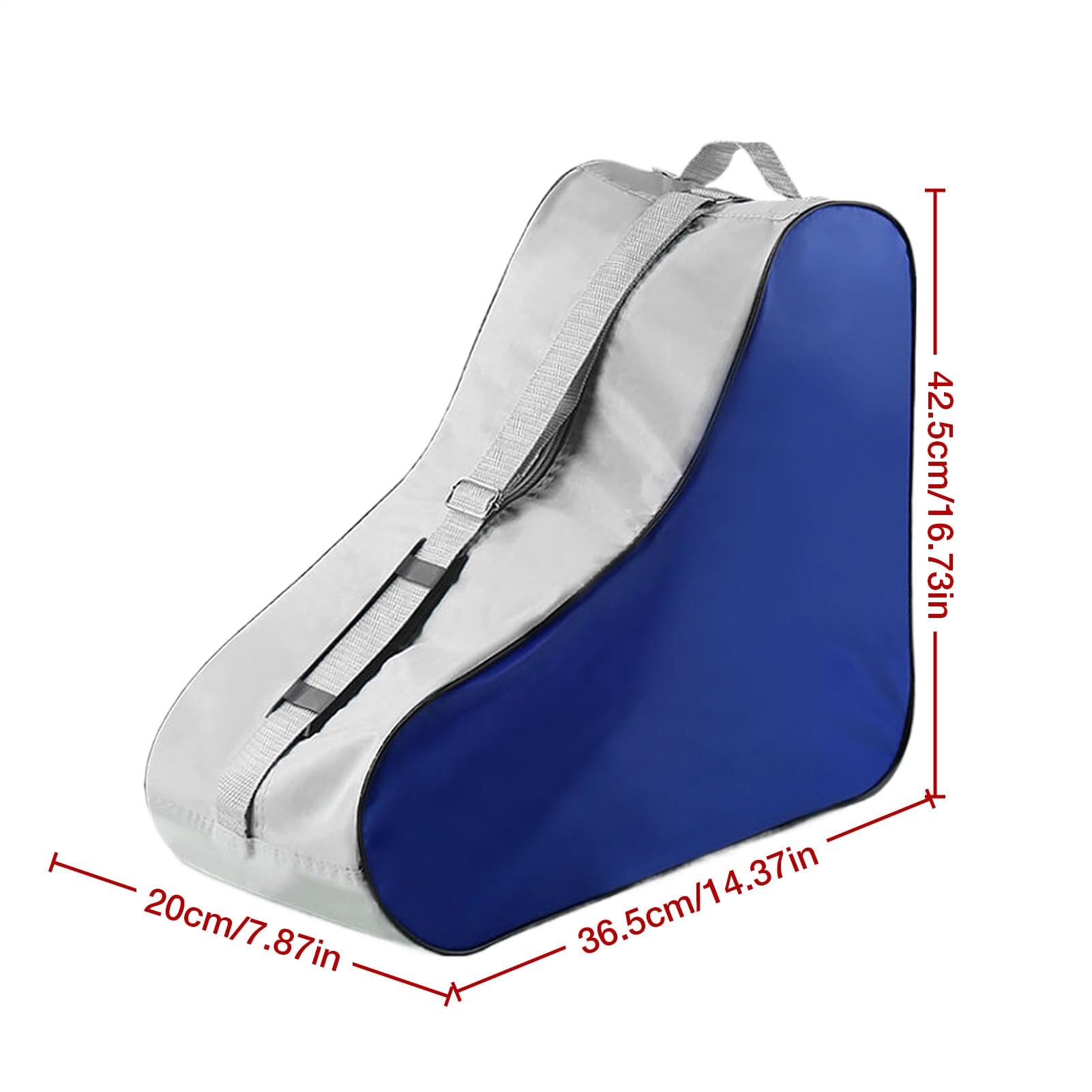 Genérico Bolsa para Patines De Hielo Mochila Y Ajustable