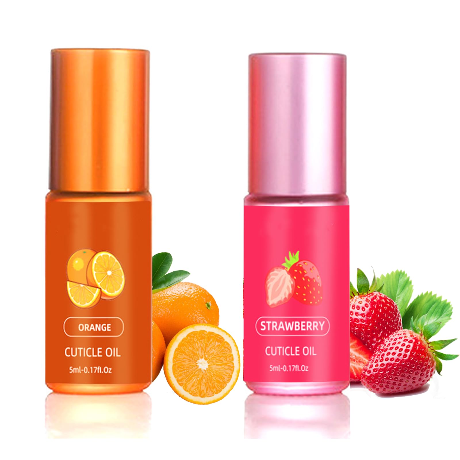 Cuticle Oil Pens - Cuticle Oil for Nails - Nail Nutrition Pen - 2PCS Nail Revitalize Oil Pen Set for Nail Care - Nail Oil Pens with Natural Ingredients