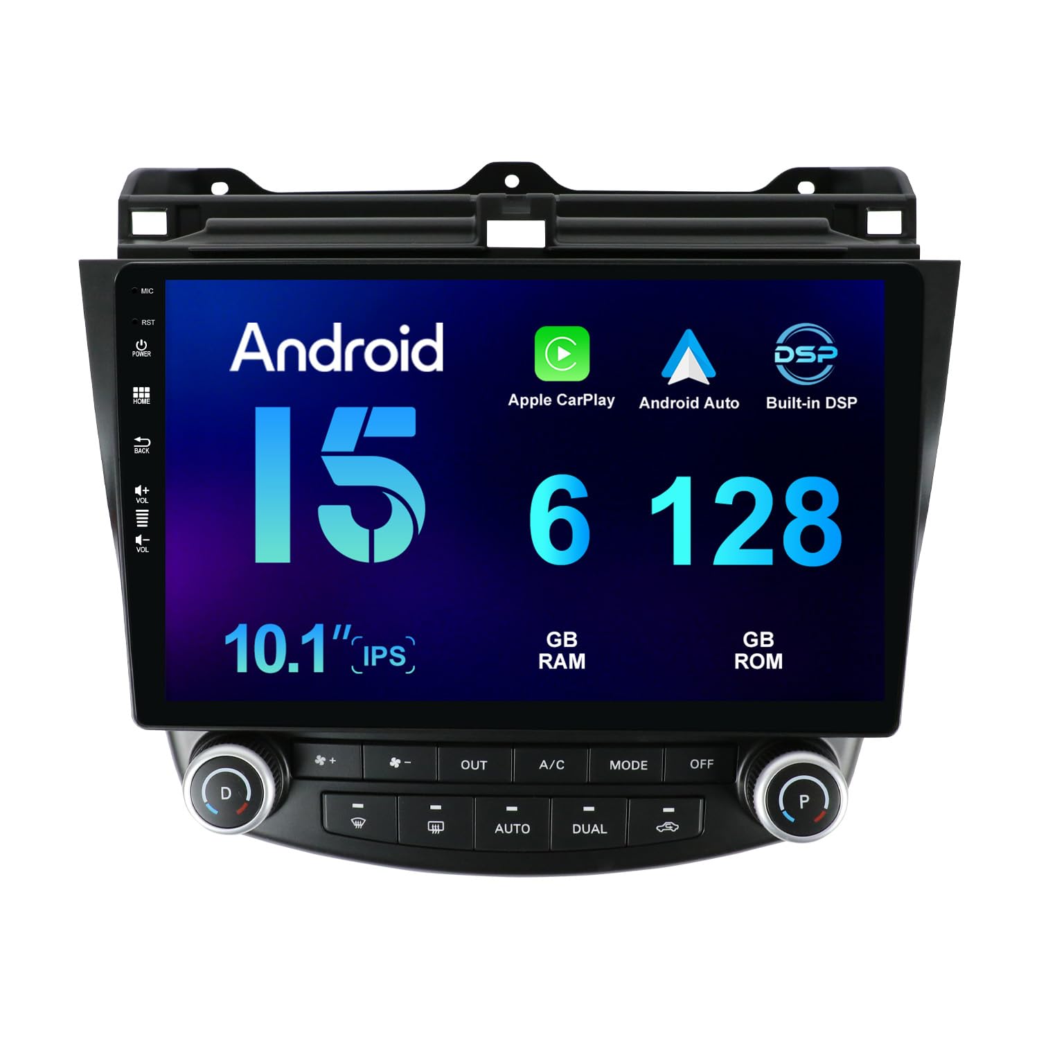 Amazon.co.jp: 10 インチ IPS (6G + 128G) Android 15 カーラジオ