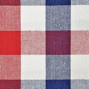 DII 4th of July Tabletop Collection, Tablecloth, 60x84, Red, White & Blue Check DII 4th of July Tabletop Collection Tablecloth 60×84 Red White Blue Check