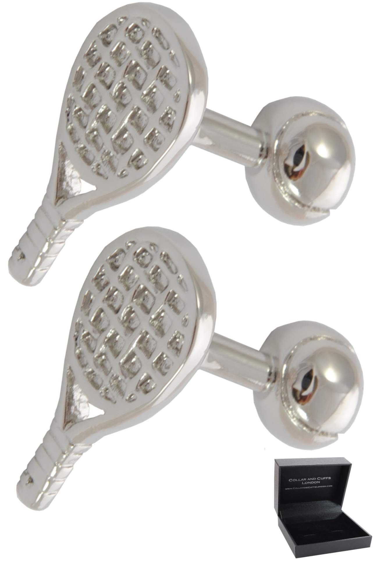 Collar and Cuffs London - Premium Cufflinks with Gift Box - Designer Cufflinks for Men - Solid Brass - Individual Sports - Single Personal Sport