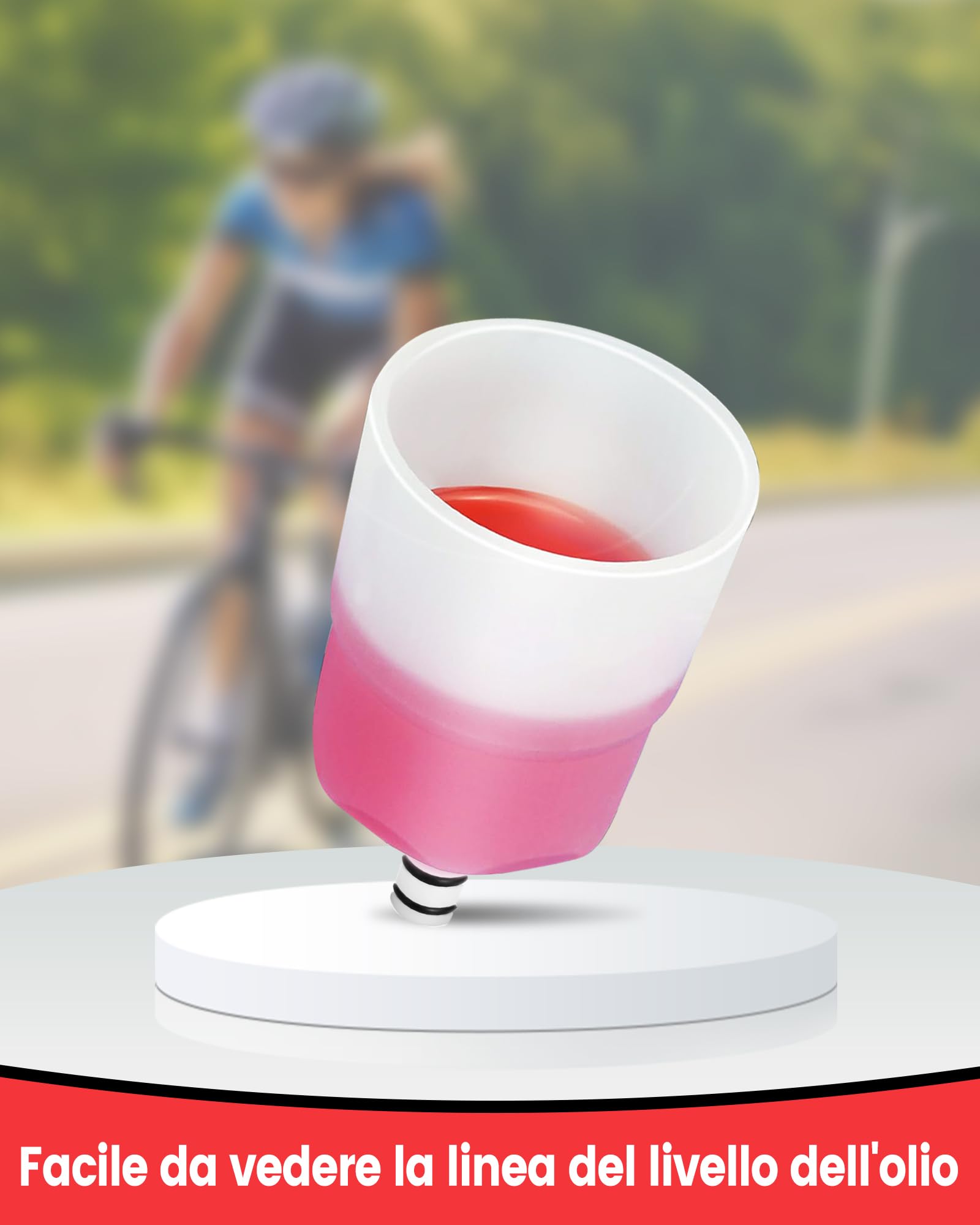 Kit Spurgo Freni per SHIMANO, TEKTRO Freni a Disco Idraulici Di Serie, Compreso il Liquido per Freni Minerale ad Alte Prestazioni (120 ml)