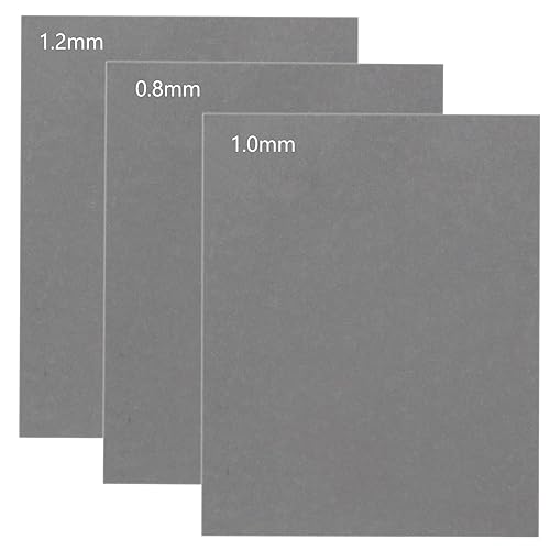 TKCBCD Materiales de juntas sin amianto 3PS, material de junta de alta temperatura de 15 x 11.8, junta de múltiples espesores, hoja de material para