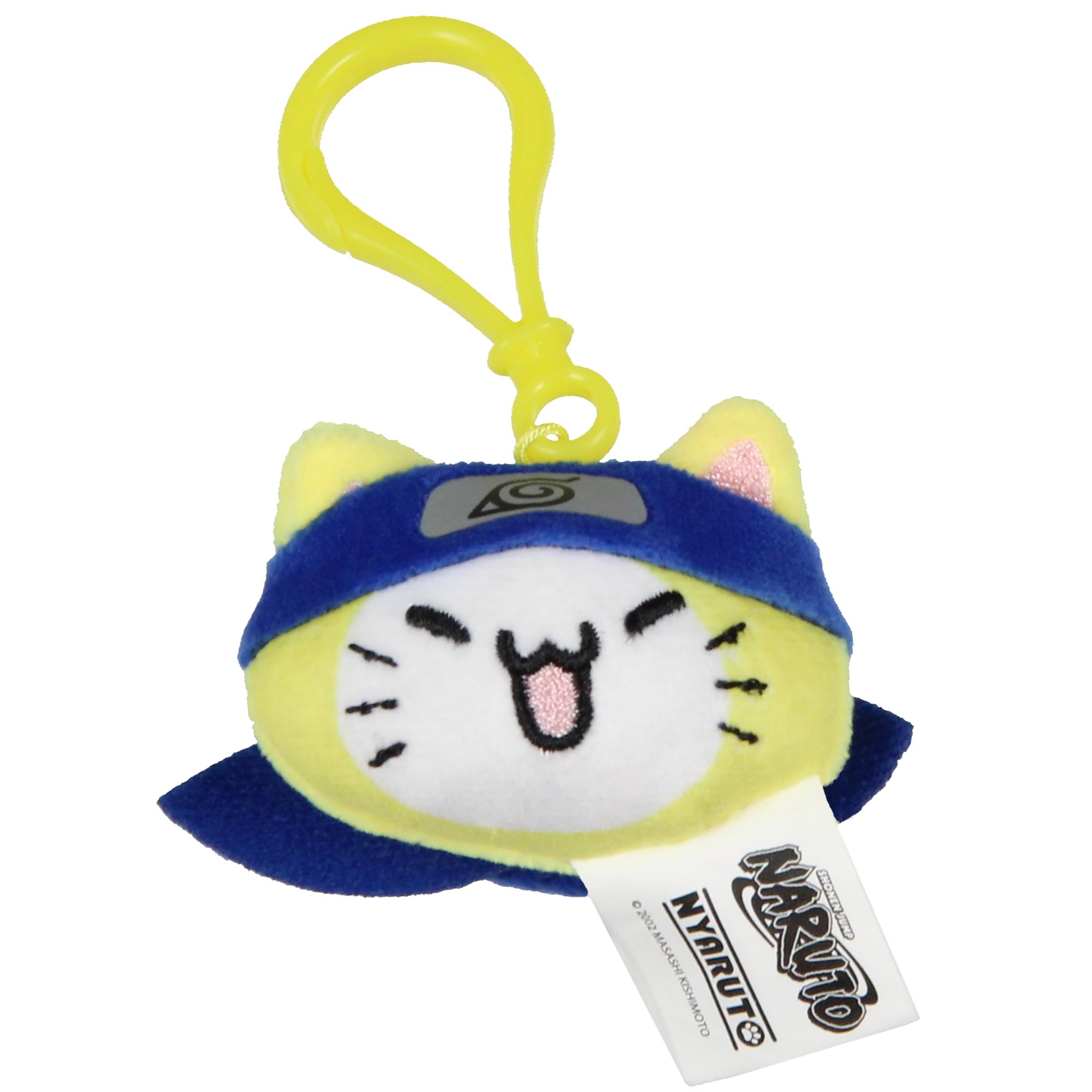 Seven Times Six Nyaruto Shippuden Anime Manga Naruto Shinobi Cat Uzumaki Naruto The Big Nyaruto Series Plush Hook Clip-on Keychain