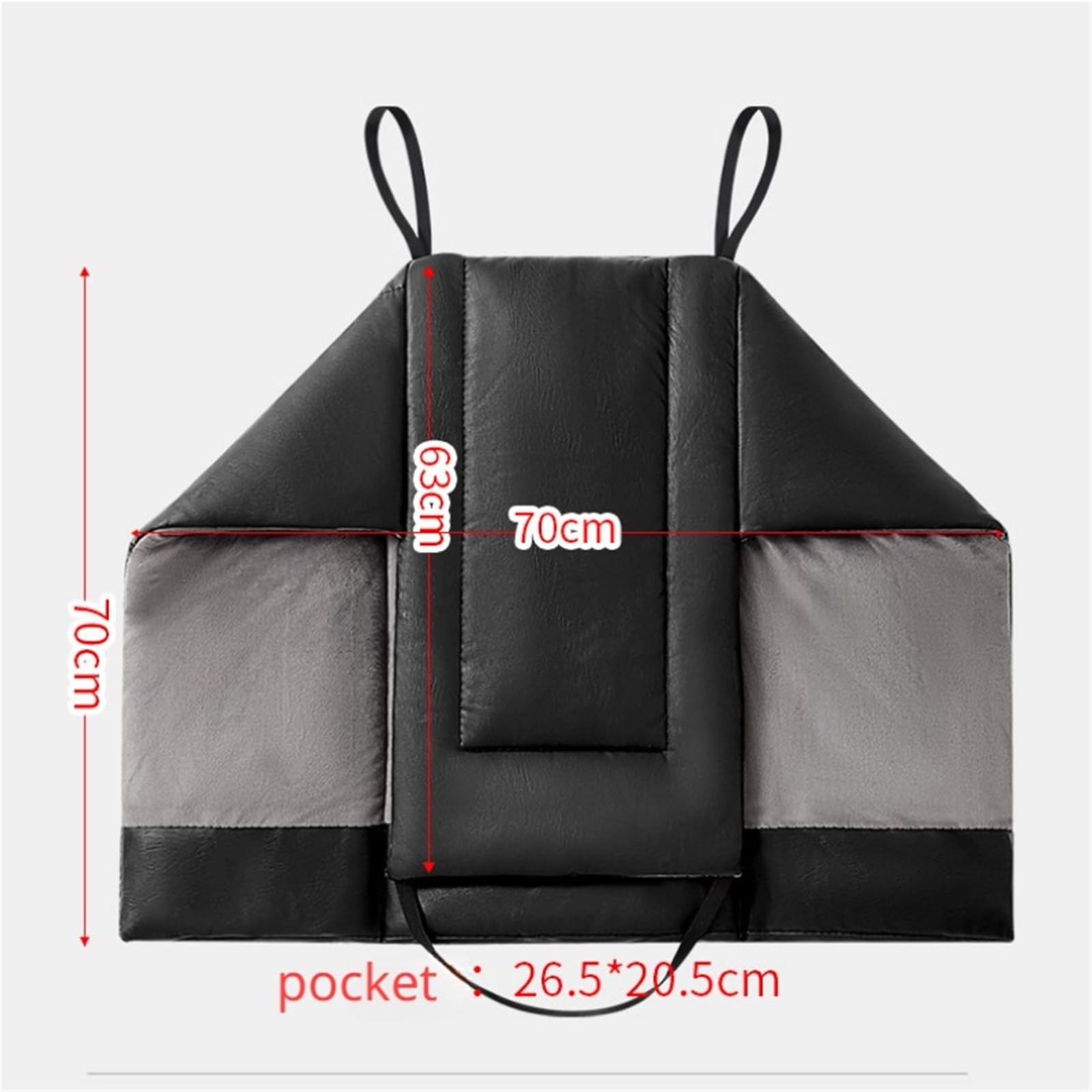 Générique Tablier Scooter, Couvre Jambe Scooter Couverture De Jambe Moto en PU, Imperméable, Coupe-Vent, Genou, Protection Tour Scooter d'hiver