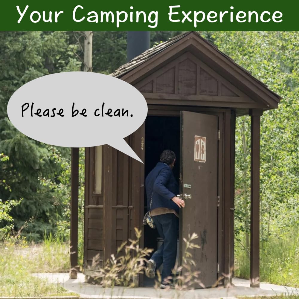 Extra große große und hohe tragbare Toilette, ideal als Porta-Töpfchen für Erwachsene, Camping-Toilette, Reisetöpfchen für Auto, LKW oder Boot, Kotgel und Taschen im Lieferumfang enthalten