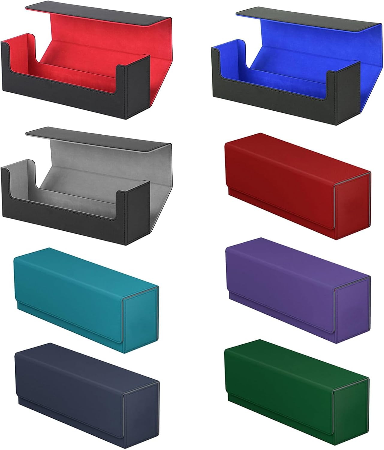 Pu レザーデッキゲームカードボックス磁気カード保護ケーストランプカード収納ボックストレーディングカードキャリングボックス 取引カード用カードケース,100  puデッキボックス,大容量,スリーブコレクション,PVC,カードホルダー,ボードゲーム,mtg,103x80x78mm - AliExpress PUレザーデッキゲームカードボックスカードトランプカードのケース保護カードストレージボックストレーディングカードキャリングボックス