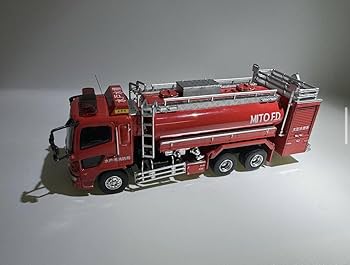 Amazon.co.jp: ACT CAR 1/64 水戸市消防局 大型水槽車（桜水
