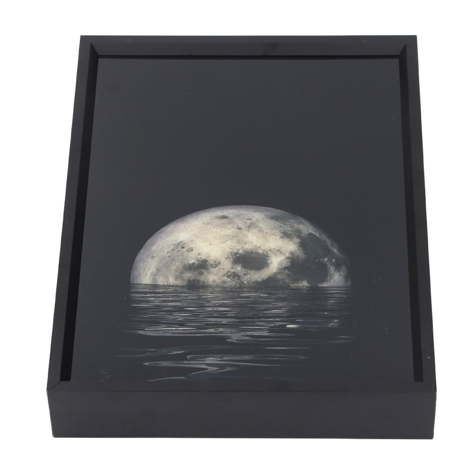 Cassa Bluetooth Luce Notturna con Design Quadro Artistico, Bagliore | Lampada con altoparlante wireless BT, alimentata tramite USB, per camera da letto, regalo romantico per uomini e donne
