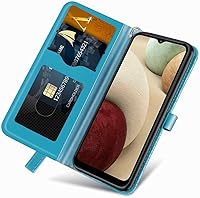 Vista 9 de for Samsung Galaxy A13 5G Wallet Case, Samsung A04S Case, Embossed Tree Premium PU Leather [Kickstand] [Card Slots] [Wrist Strap] [6.5 inch] Phone