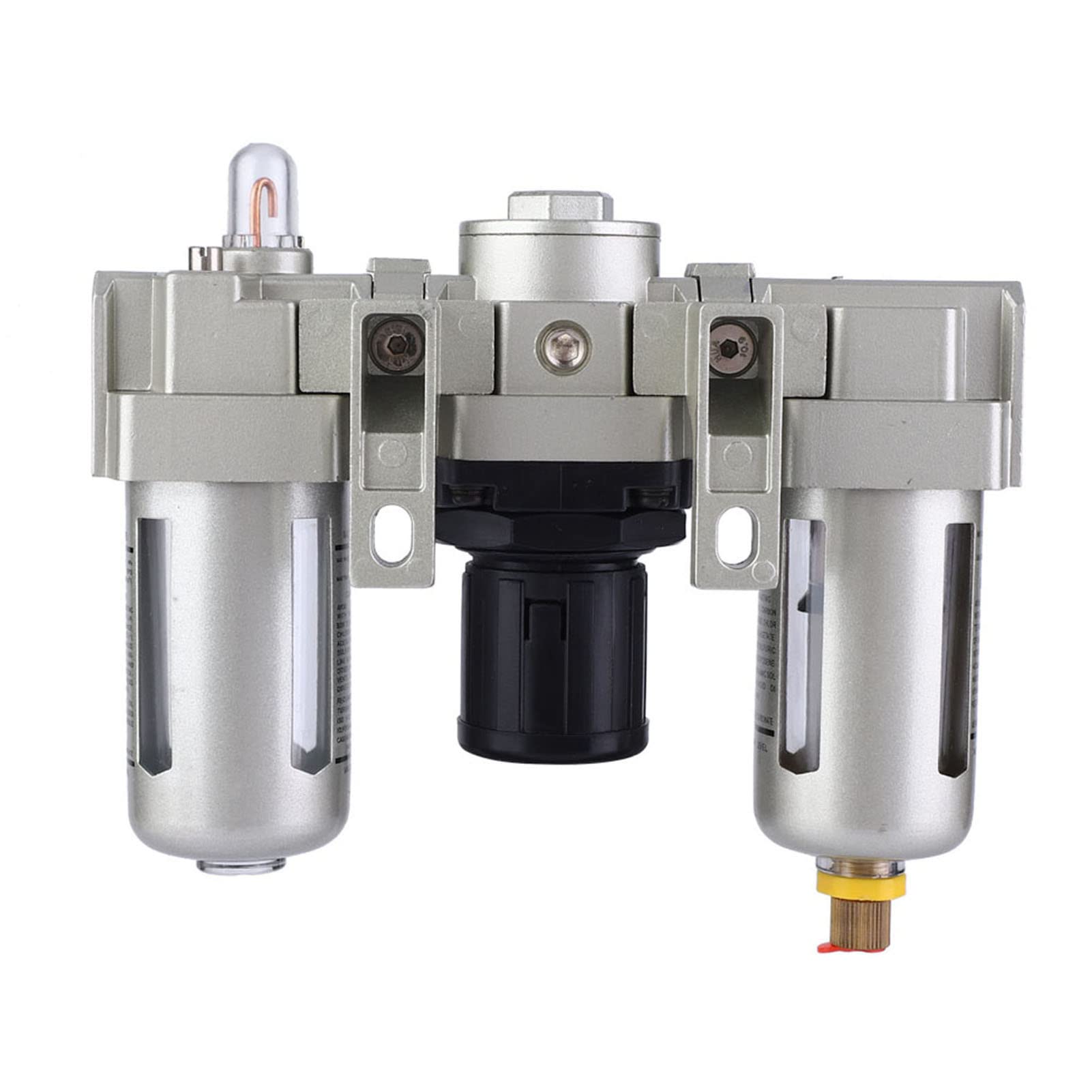 Fafeicy Regulador de Filtro de Aire Comprimido AC3000, 0.1-0.85MPA, Separador de Trampa de Agua 5-80 μm