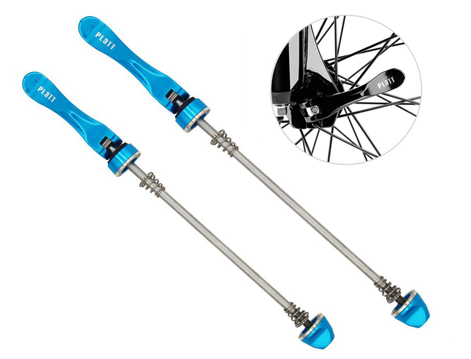 Platt Bike Quick Release Skewers Mtb Wheel Hub Skewers Front