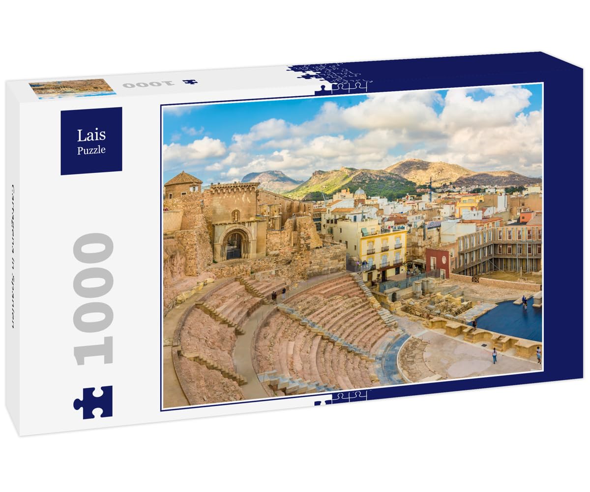 Puzzle Cartagena Spanien 1000 Teile – Hochwertig Gestanzt Mit Motivschachtel