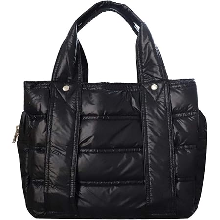 Amazon Seyant 最新型 マザーズバッグ 大容量 軽量 トート レディースバッグ 大人 おしゃれ 防水 大容量 ナイロン ママバッグ ブラック 通勤 通学 旅行 プレゼント トートバッグ