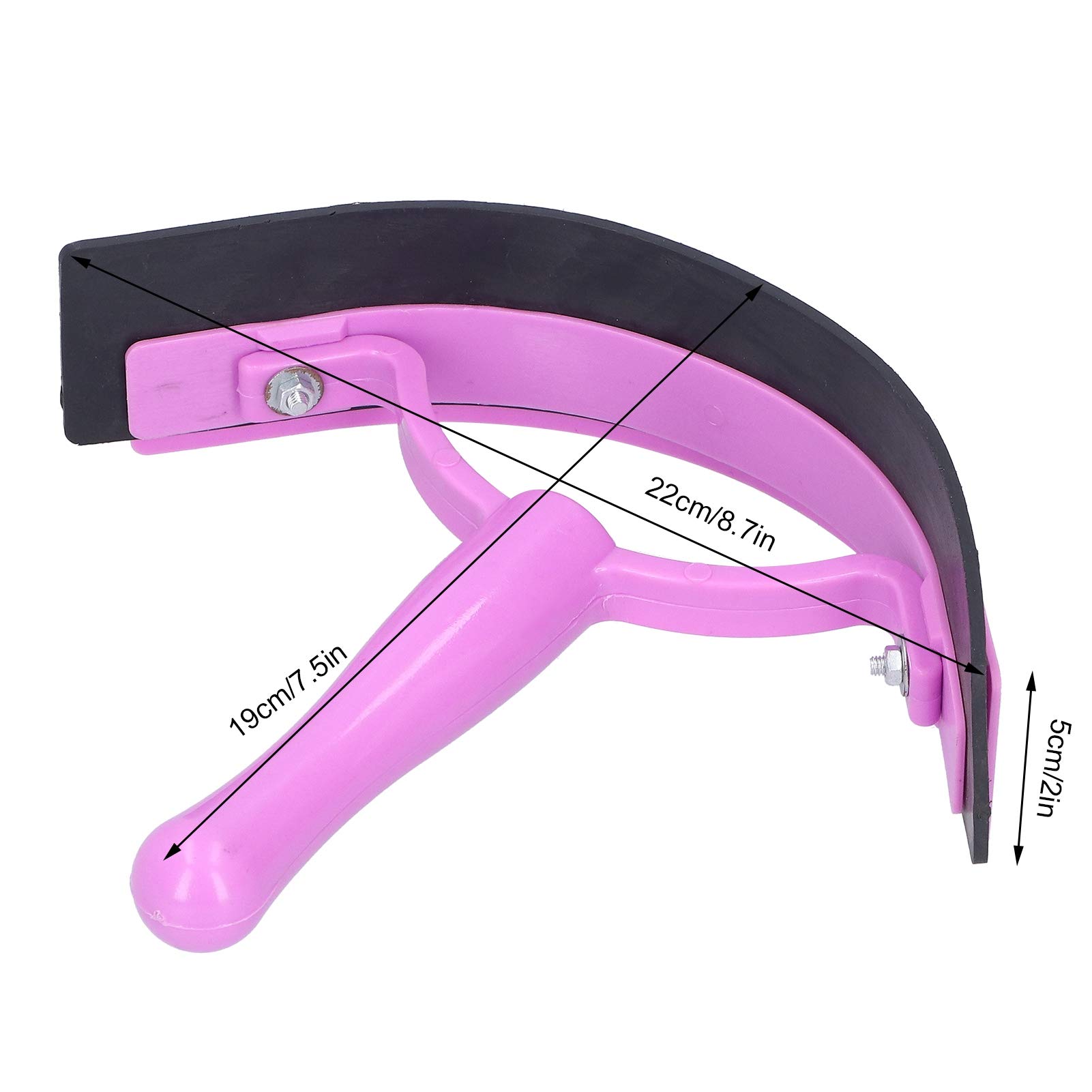 Sweat Scraper, Horse Grooming Care Aid, Rubber Material Animals Cattle for Horses Sheep