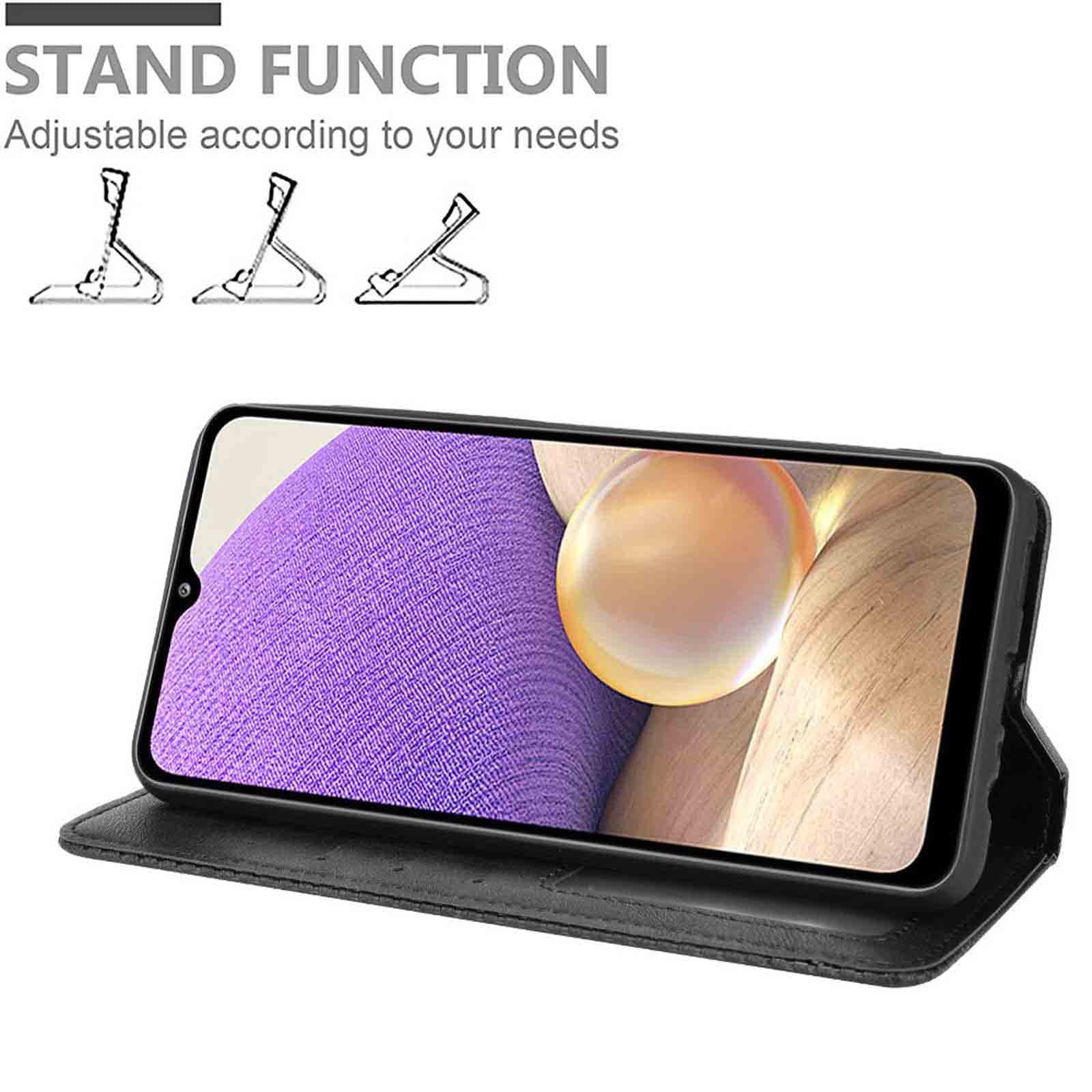 MOJIA Cover Portafoglio Per Xiaomi Redmi 10C – Custodia Flip In PU Con Supporto E Slot Carte, Colore Nero