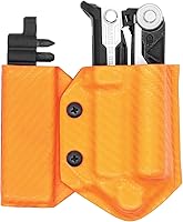 Vista 9 de Clip & Carry Kydex Funda multiherramienta para Gerber Center-Drive con soporte de sidecar opcional ~ Fabricado en Estados Unidos