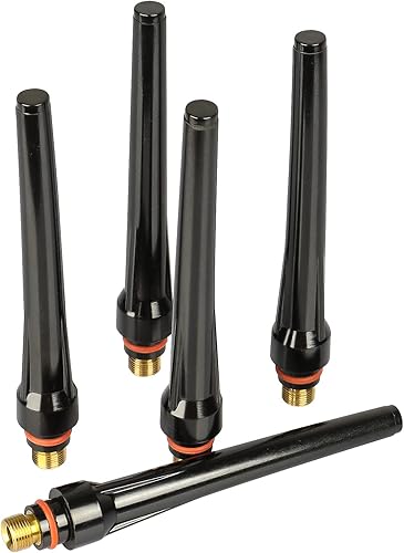 Miniatura 10 de Alffun - Linterna de soldadura de 53 piezas TIG Collets Bodies Alumina Taza de varios tamaños para SR WP 9 20 25 TIG